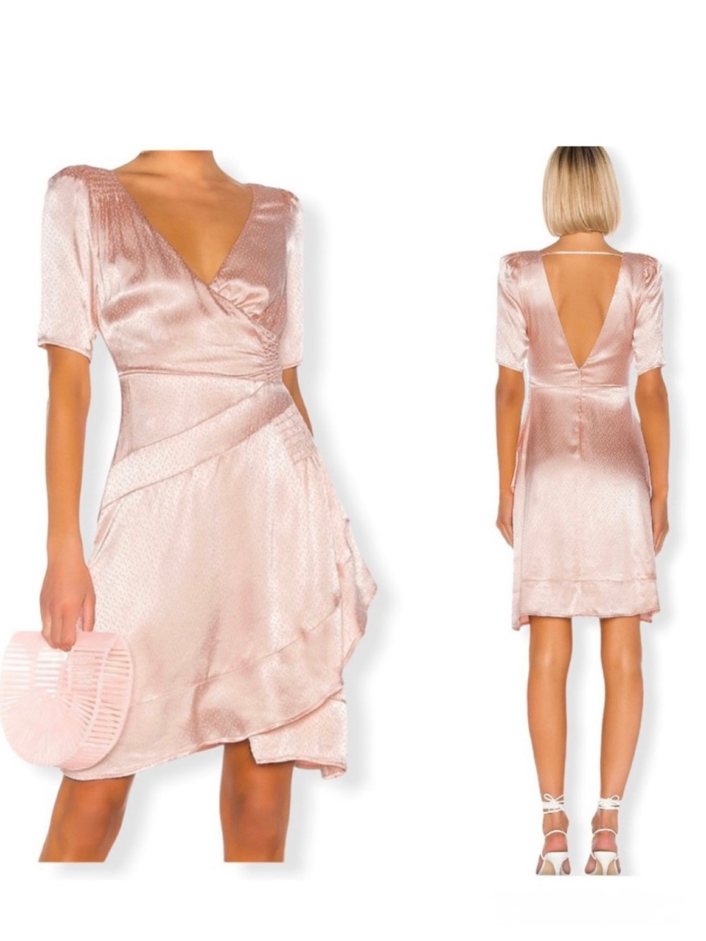 LPA ELETTRA Dress in Blush Size Small